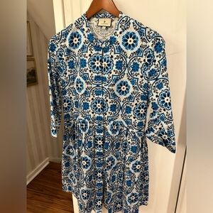 Tuckernuck Royal Shirt Dress S